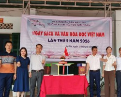 NGÀY HỘI ĐỌC SÁCH TRƯỜNG PTDTBT TH NẬM NGÁM